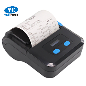 Impresora térmica móvil de etiquetas de recibos de doble impresión YCP-806
